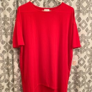 LulaRoe Irma XS Red
